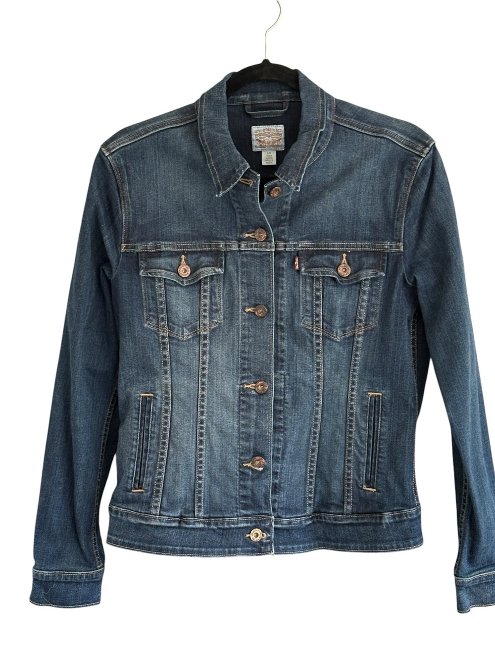 Levi Strauss & Co. Denim Trucker Jean Jacket Womens Size Large - Picture 2 of 6